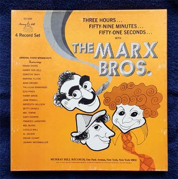 The Marx Brothers. The Marx Bros. Set van 4 LP's beschikbaar voor biedingen