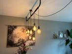 Industriële Hanglamp met 8 LED Lampen, Ophalen, Nieuw, Metaal, 75 cm of meer