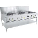 Van Holten Woktafel Gas 3W-2S (NIEUW), Zakelijke goederen, Horeca | Keukenapparatuur, Ophalen of Verzenden, Fornuis, Frituur en Grillen