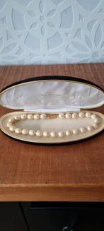 MONET vintage korte parelketting faux pearls parels parel, Ophalen of Verzenden, Zo goed als nieuw, Wit, Overige materialen