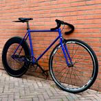 Custom Built Single Speed, Fietsen en Brommers, Fietsen | Racefietsen, Staal, Heren, Zo goed als nieuw, 53 tot 57 cm