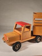 Oude Houten Vrachtwagen met Dieren, Antiek en Kunst, Ophalen of Verzenden