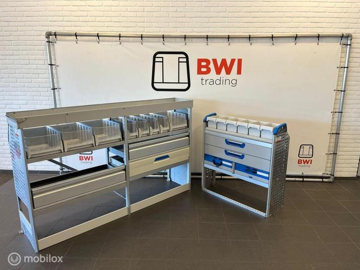 Sortimo set bedrijfswageninrichting L+R complete inrichting, Auto diversen, Overige Auto diversen, Ophalen of Verzenden