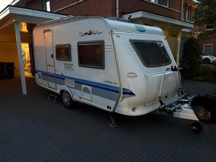 Caravan Hobby 400 SF Excellent Easy, Caravans en Kamperen, Caravans, Particulier, tot en met 4, 750 - 1000 kg, Treinzit, Hobby