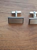 Zilveren manchetknopen., Sieraden, Tassen en Uiterlijk, Manchetknopen, Ophalen of Verzenden, Zo goed als nieuw, X, Zilver