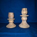 Zeer mooi!!  2 x Kandelaar van Brynxz Jewel goud  brons, Huis en Inrichting, Ophalen of Verzenden, Zo goed als nieuw, Overige materialen