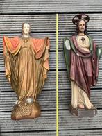 Jezus christus 66cm kerkbeeld antiek groot, Antiek en Kunst, Antiek | Religie, Verzenden