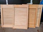 Louvredeurtjes 38 x 60, Doe-het-zelf en Verbouw, Ophalen, Gebruikt, 80 tot 100 cm, Binnendeur