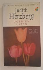 Doen en laten, Judith Herzberg, Boeken, Gedichten en Poëzie, Ophalen of Verzenden, Gelezen, Judith Herzberg, Eén auteur