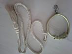 Japanse Akita halsband en showlijn, Dieren en Toebehoren, Ophalen of Verzenden, Zo goed als nieuw, Hondenriem