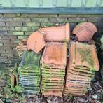 kruisdakpannen rood Teeuwen 60 stuks, Doe-het-zelf en Verbouw, Dakpannen en Dakbedekking, Ophalen, Gebruikt, Steen of Klei, Minder dan 5 m²