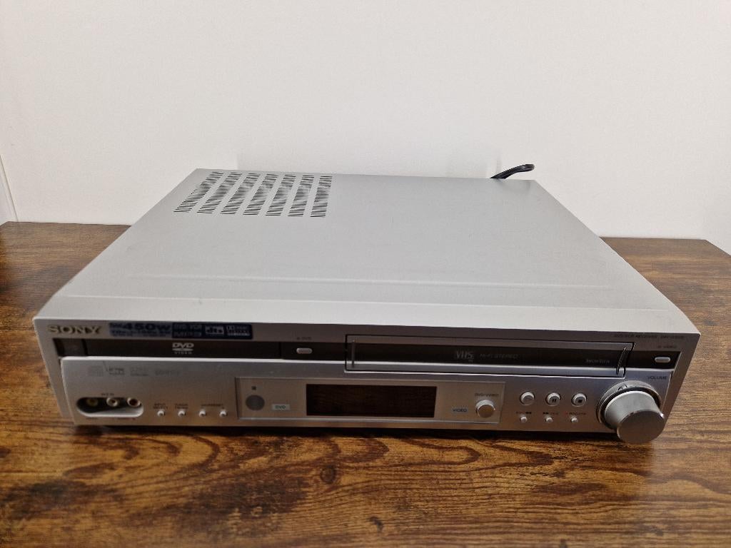 Sony DAV-D150E DVD/VHS combi speler, Audio, Tv en Foto, Videospelers, Gebruikt, Ophalen of Verzenden, Resell Store Fremi, VHS-speler of -recorder