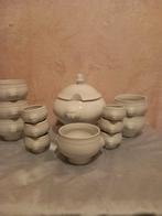 Soepterinne 6 soepkommen 6 boterbakjes met leeuwenkoppen, Ophalen of Verzenden, Zo goed als nieuw, Kom(men), Overige stijlen