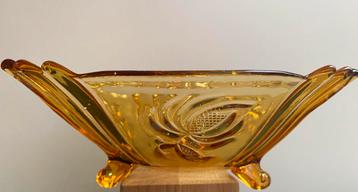 Brockwitz Glass model Stambul antieke Art Deco schaal beschikbaar voor biedingen
