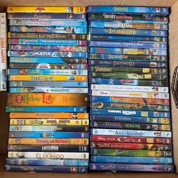 26 Originele Disney DVD's en 25 Andere Animatie Kinder DVD beschikbaar voor biedingen