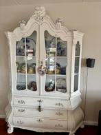 Vitrine-buikkast met laden, Ophalen, Gebruikt, Landelijk brocante, 200 cm of meer