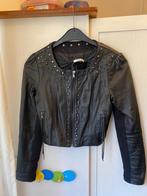 Zwart leren jasje Transfer mt 38, Maat 38/40 (M), Verzenden, Zwart, Jasje