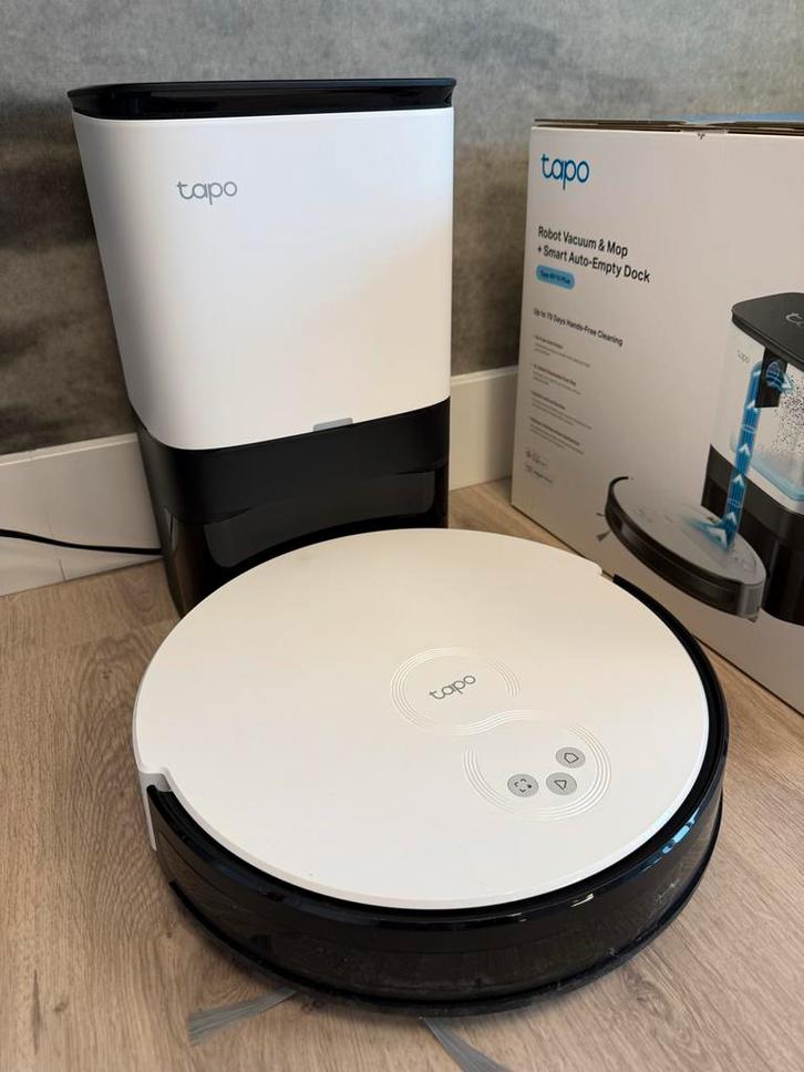 TP-Link Tapo RV10 Plus Robotstofzuiger - Zo goed als nieuw, Witgoed en Apparatuur, Stofzuigers, Zo goed als nieuw, Robotstofzuiger