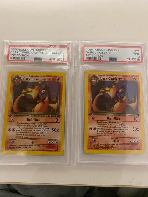 Team Rocket Set 100% Compleet 1st edition, Hobby en Vrije tijd, Verzamelkaartspellen | Pokémon, Zo goed als nieuw, Meerdere kaarten