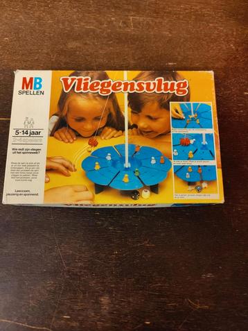 Vliegensvlug MB Spellen (1977) - Vintage Bordspel Compleet beschikbaar voor biedingen