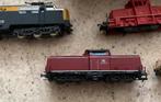 Div. Treinen, wagons, rails en huisjes o.a Fleischmann, Gelijkstroom, Fleischmann, Ophalen of Verzenden, Analoog