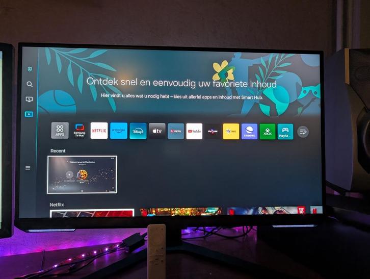 Samsung Odyssey G7 LS28BG700EPXEN (met garantie + doos), Computers en Software, Monitoren, Zo goed als nieuw, 101 t/m 150 Hz, DisplayPort