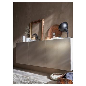 Kastdeurtjes brons (Riksviken) voor Ikea kast Besta - afbeelding 3