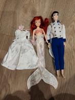 Disney Ariel & Eric Bruiloftspoppen 1991 TYCO, Ophalen of Verzenden, Gebruikt, Barbie