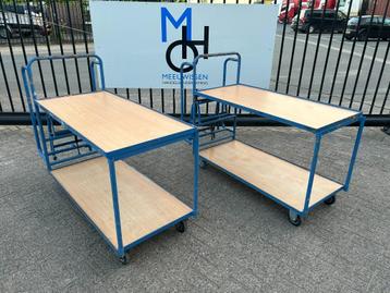 Orderverzamelwagen/orderpickkarren met 2-treeds trap  beschikbaar voor biedingen