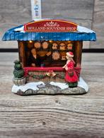 Typische hollands souvenirs kraam verlicht kerstdorp kersthu, Diversen, Kerst, Ophalen of Verzenden, Zo goed als nieuw