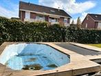 Inbouw zwembad + trampoline, Tuin en Terras, 300 cm of meer, 400 cm of meer, Gebruikt, Rechthoekig