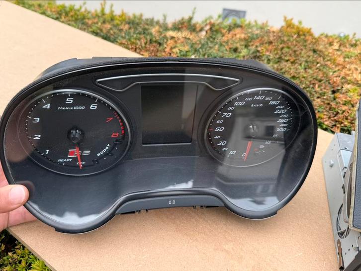 Audi RS tellerunit, Auto-onderdelen, Dashboard en Schakelaars, Audi, Ophalen of Verzenden