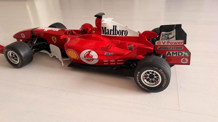 Kyosho F1 Deagostini Schumacher 2004, Hobby en Vrije tijd, Modelbouw | Auto's en Voertuigen, Gebruikt, Auto, Groter dan 1:32, Overige merken