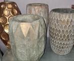 Vazen ook p/s te koop...., Huis en Inrichting, Woonaccessoires | Vazen, Ophalen, Overige kleuren, Minder dan 50 cm, Glas
