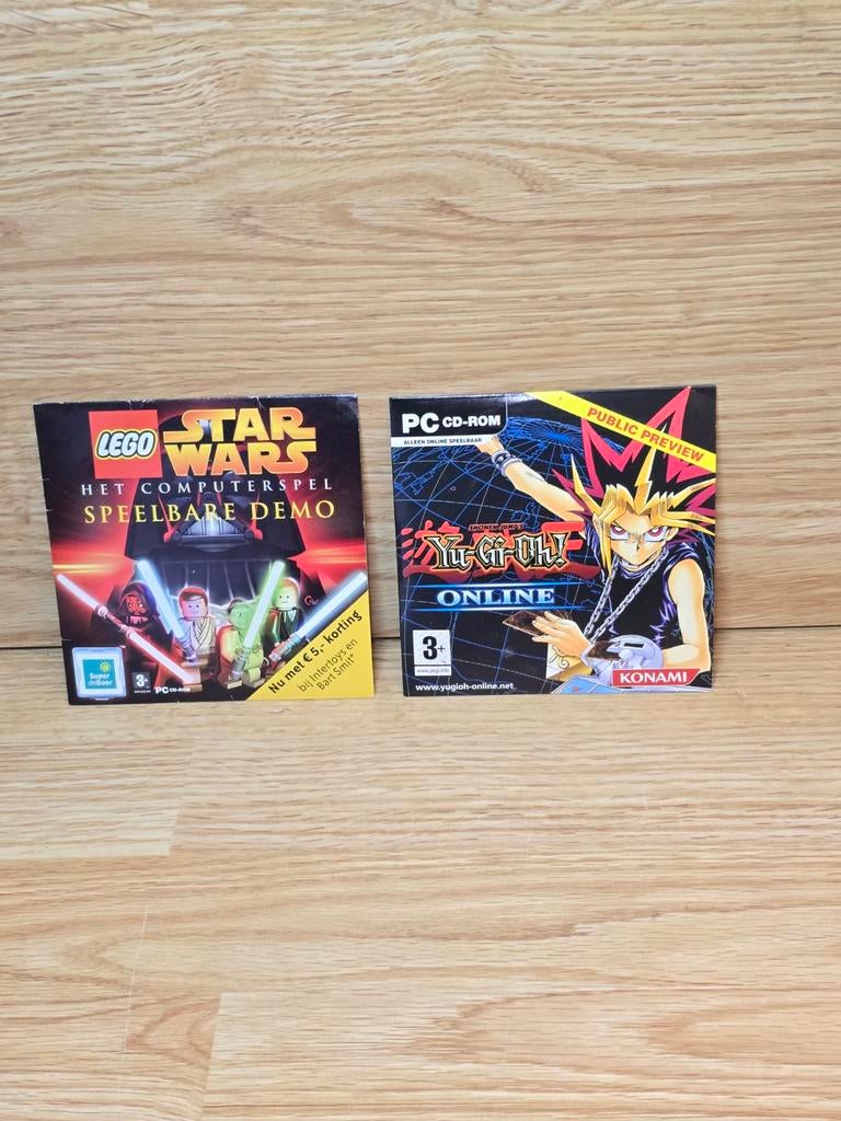 LEGO Star Wars & Yu-Gi-Oh! PC Demo's, Spelcomputers en Games, Games | Pc, Avontuur en Actie, Gebruikt, 1 speler, Ophalen of Verzenden