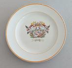 Koningshuis Regout wandbord geboorte Beatrix 1938, Verzamelen, Koninklijk Huis en Royalty, Ophalen of Verzenden, Gebruikt, Nederland