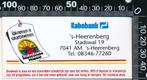 Sticker: Rabobank - s-Heerenberg, Verzamelen, Stickers, Ophalen of Verzenden, Zo goed als nieuw, Bedrijf of Vereniging