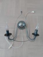 Wandlamp incl bolletjes, Ophalen, Gebruikt, Metaal