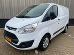 Ford Transit Custom GB 2.0 Tdci 105PK 270 L1h12017, Auto's, Voorwielaandrijving, Stof, Wit, Origineel Nederlands