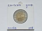 2-euromunt Frankrijk (F) 2008 Herdenking LU-G314, Ophalen of Verzenden, Frankrijk, 2 euro, Losse munt