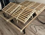 elektrisch verstelbaar bed, Ophalen, Overige materialen, Tweepersoons, 140 cm