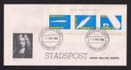 Stadspost Den Haag FDC komeet Halley 1986, Postzegels en Munten, Envelop, Ophalen of Verzenden