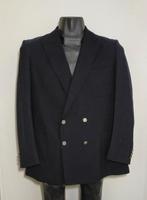 Donkerblauwe klassieke double breasted blazer van Burberry, Kleding | Heren, Kostuums en Colberts, Verzenden, Zo goed als nieuw