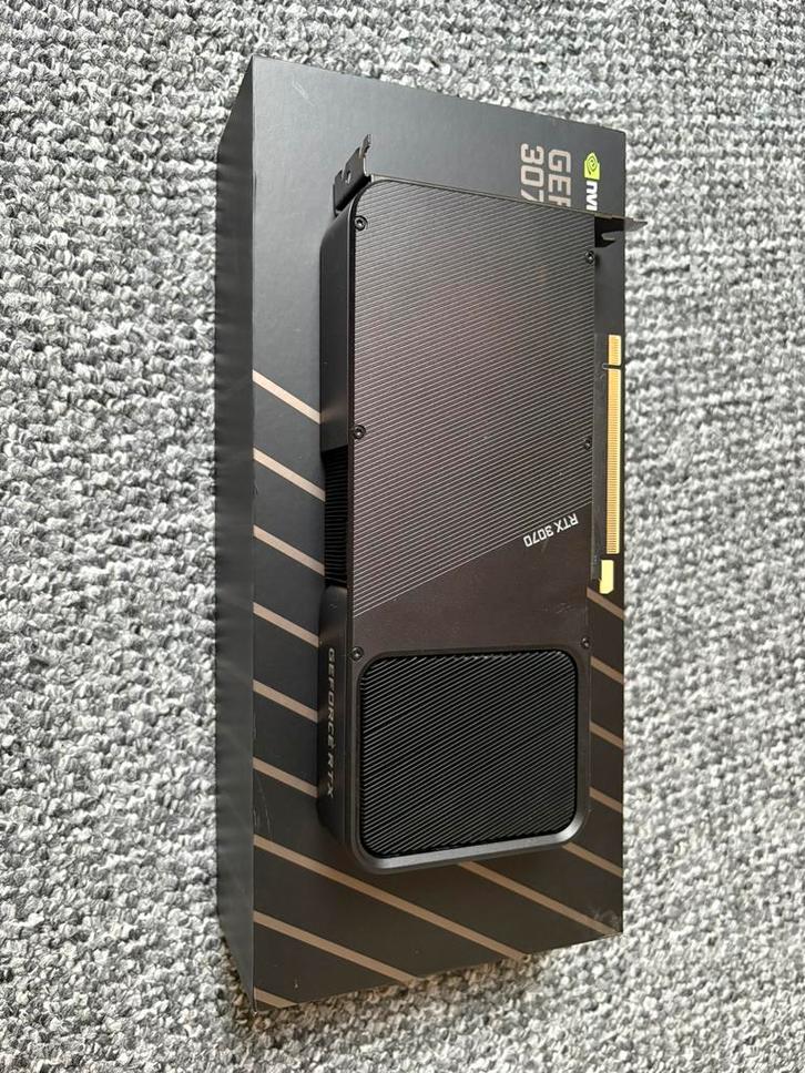 Nvidia RTX 3070 FE, Computers en Software, Videokaarten, Zo goed als nieuw, Nvidia, PCI-Express 4.0, GDDR6, HDMI, DisplayPort