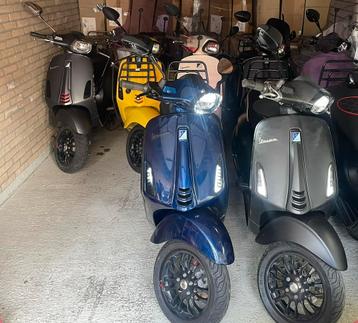 Groot aanbod Vespa Sprint 8 stuks snor brom iget kickstart beschikbaar voor biedingen