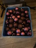 Kerstballen aubergine kleur, Ophalen, Nieuw