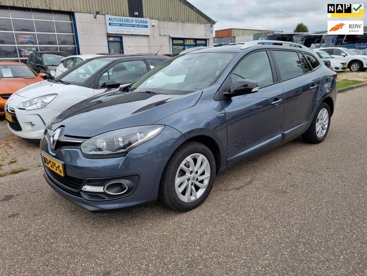 Renault Mégane Estate 1.5 dCi Limited 81kw 6-Bak Bj:2016, Auto's, Renault, Bedrijf, Te koop, Mégane, ABS, Airbags, Airconditioning