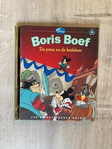 Boris Boef - De prins en de bedelaar - gouden boekje beschikbaar voor biedingen