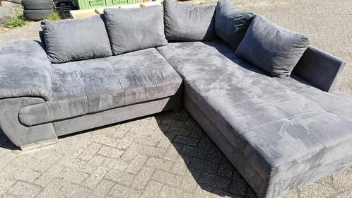 Seats & Sofa’s hoekbank grijs – compleet met kussens, Huis en Inrichting, Banken | Sofa's en Chaises Longues, Gebruikt, Vierpersoons of meer