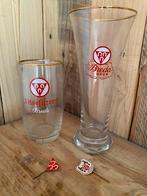 3 hoefijzers bier glas breda, Ophalen of Verzenden, Zo goed als nieuw, Glas of Glazen, Overige merken